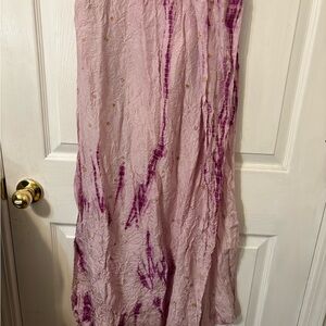 Eileen Fisher Pink and Purple Scarf